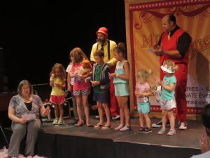 Children's performance at the Festival
